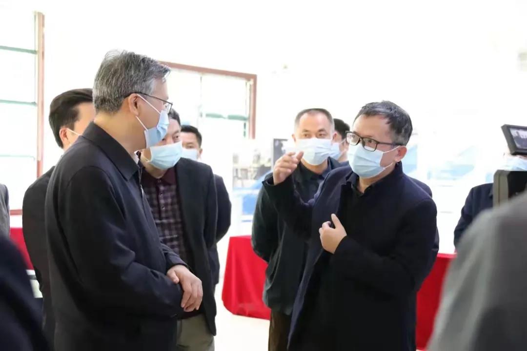 湖南省委常委、政法委書記李殿勛一行蒞臨千盟智能考察